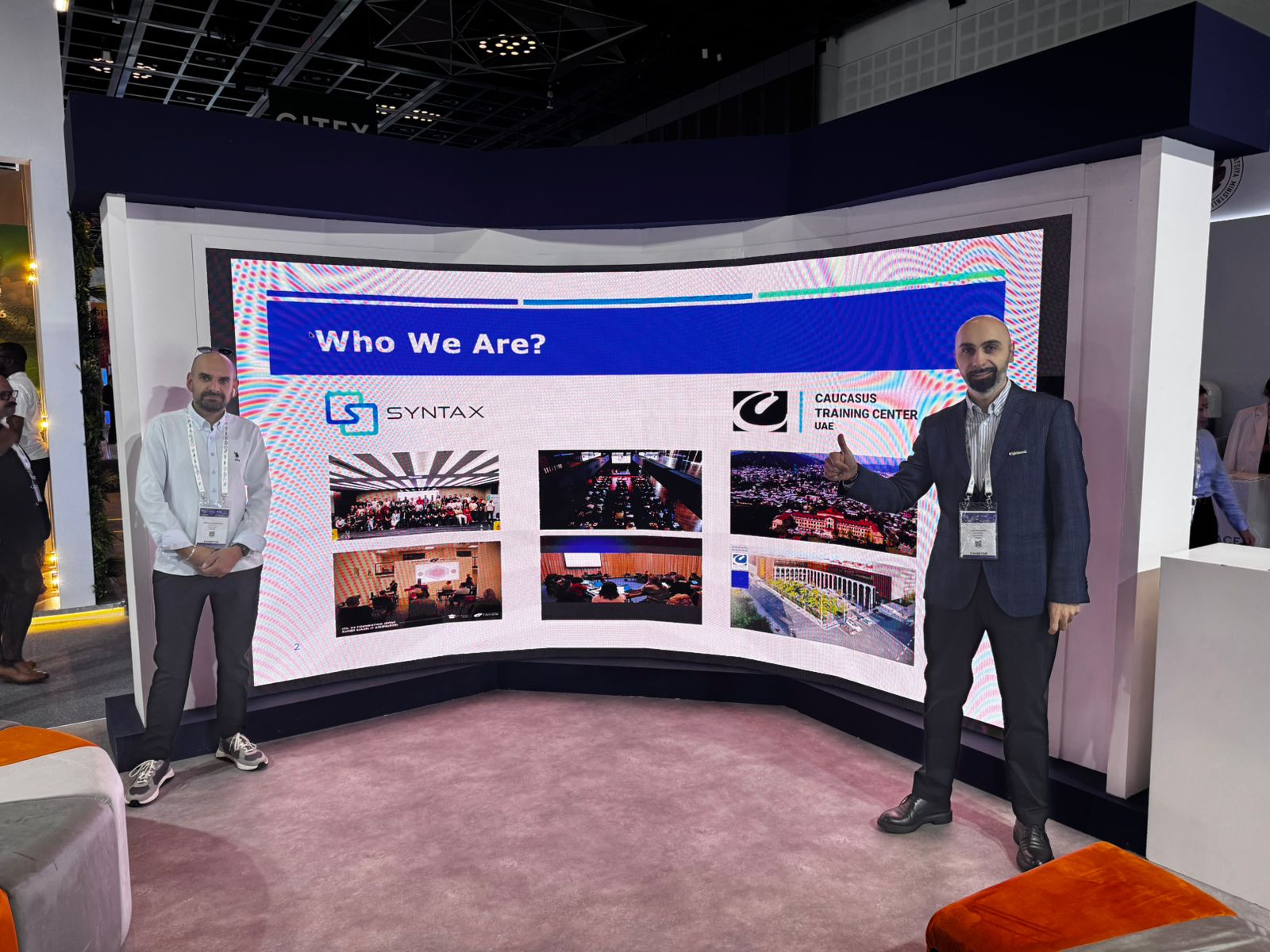 Caucasus Training Center at GITEX 2025 in Dubai